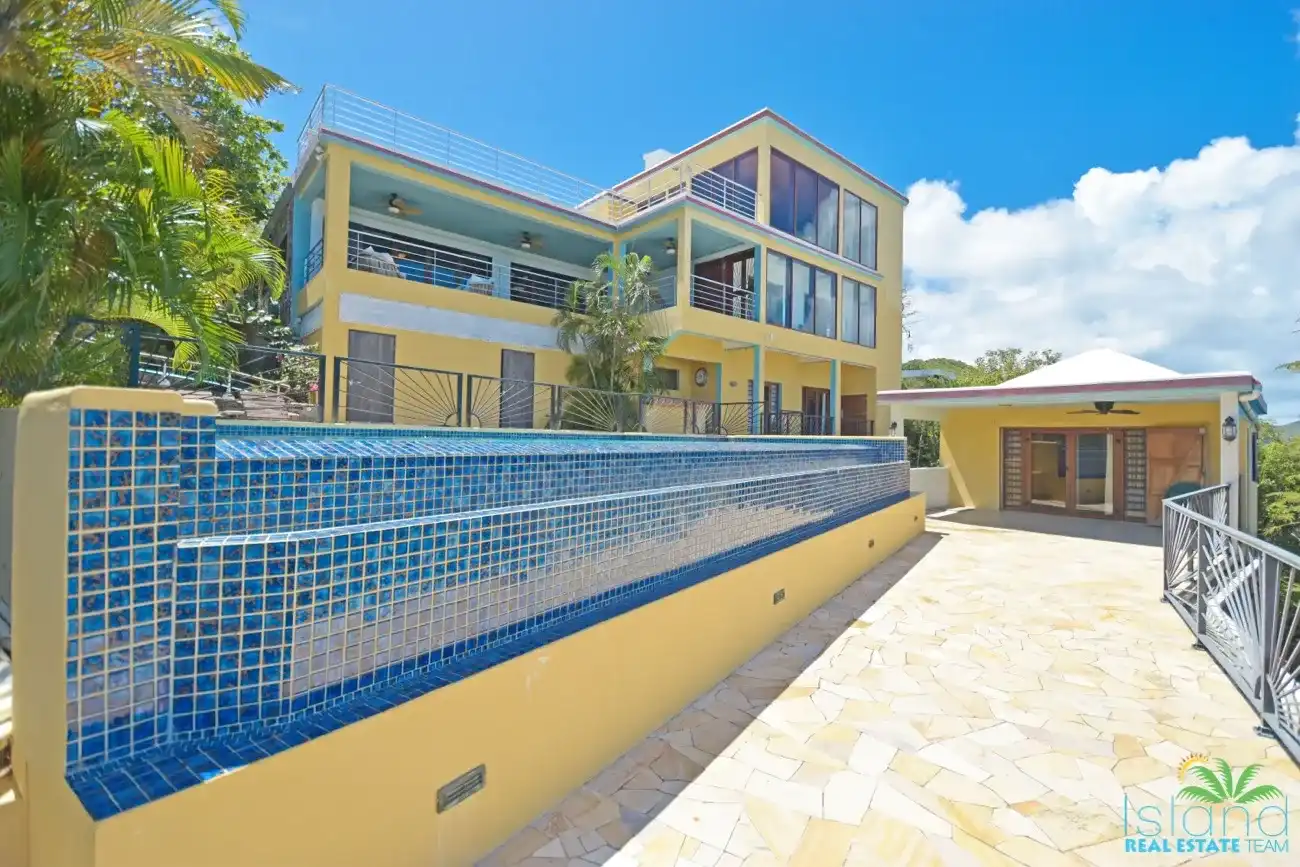 For Sale 6 Bedroom 6.5 Bath Ocean View Villa Sint Maarten Oyster Pond 34 32 11zon 32 11zon