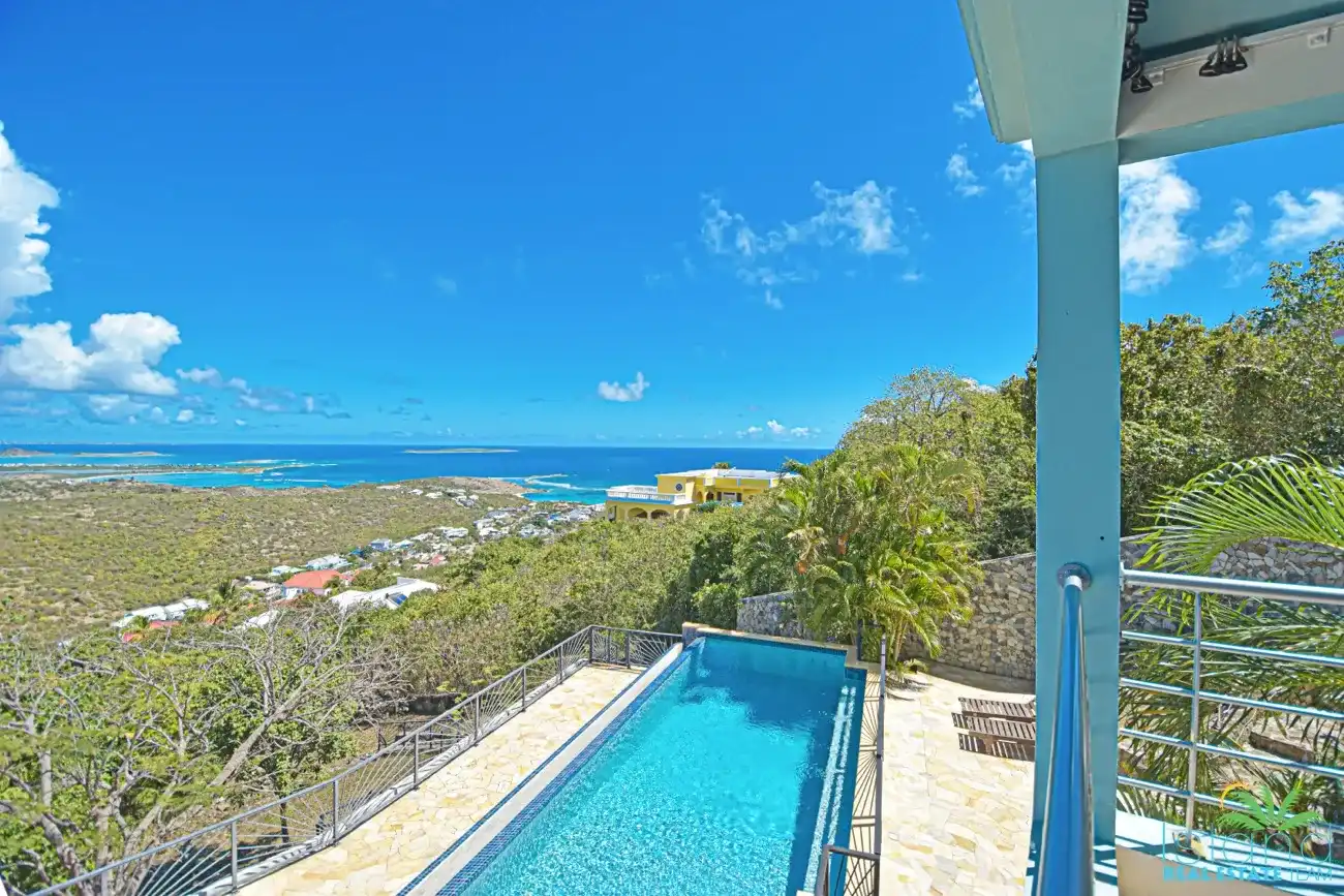For Sale 6 Bedroom 6.5 Bath Ocean View Villa Sint Maarten Oyster Pond 39 37 11zon 37 11zon