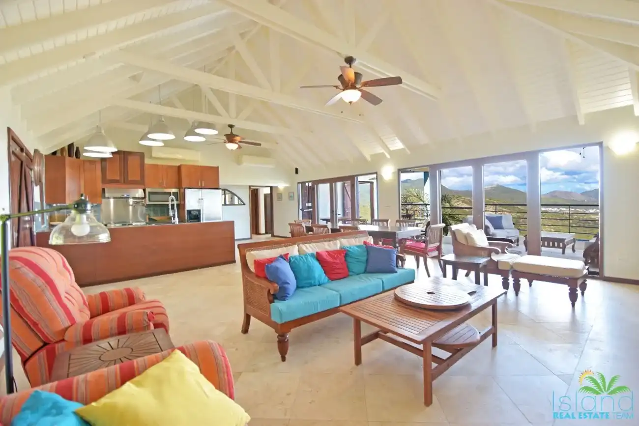 For Sale 6 Bedroom 6.5 Bath Ocean View Villa Sint Maarten Oyster Pond 7 7 11zon 7 11zon