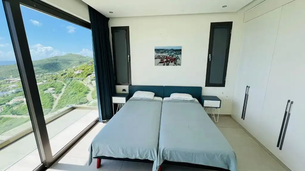 For Sale In A Gated Area 2 Bedroom Ocean View Condo Fully Furnished St. Maarten Red Pond 10 10 11zon