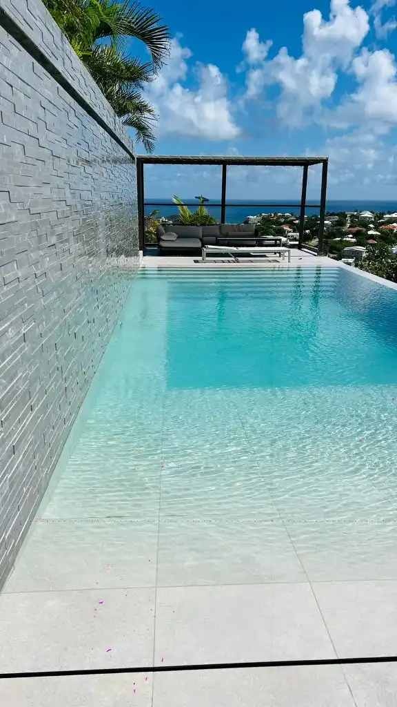 For Sale In A Gated Area 2 Bedroom Ocean View Condo Fully Furnished St. Maarten Red Pond 18 18 11zon