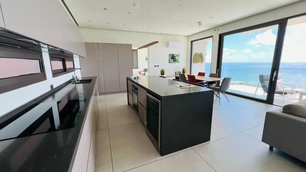 For Sale In A Gated Area 2 Bedroom Ocean View Condo Fully Furnished St. Maarten Red Pond 5 5 11zon