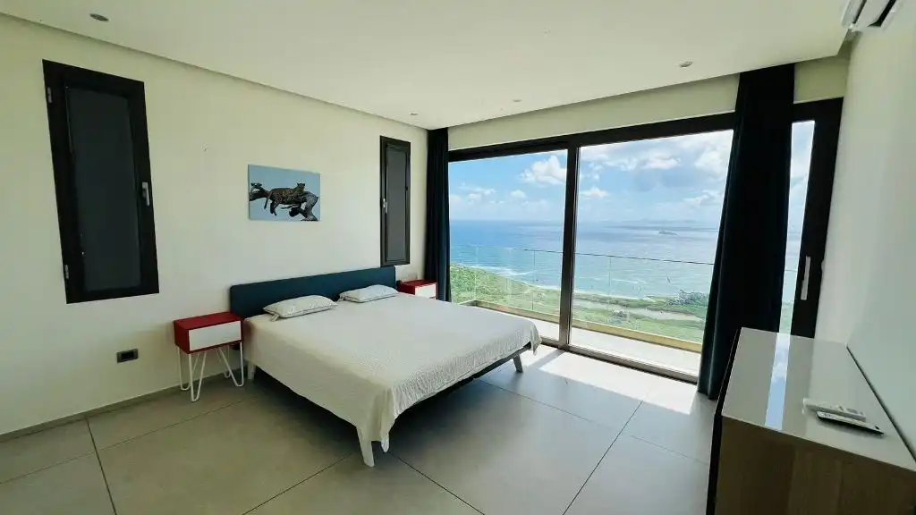 For Sale In A Gated Area 2 Bedroom Ocean View Condo Fully Furnished St. Maarten Red Pond 8 8 11zon