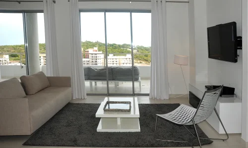 1.for Rent Fully Furnished 3 Bedrooms 3.5 Baths Condo In Blue Mall Cupecoy St. Maarten Living Room 1 11zon